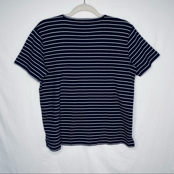 Liz Claiborne stripped cotton shirt - Picture 4 of 5